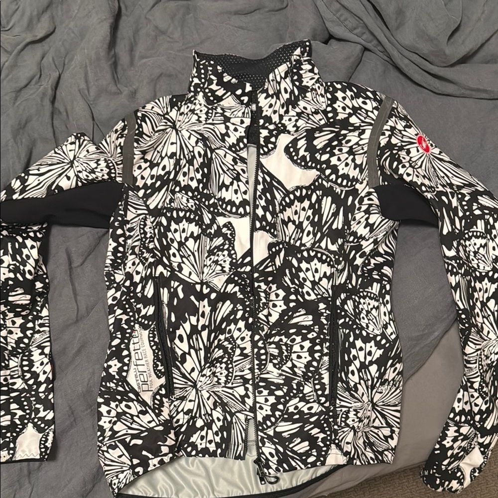 Butterfly Print Women's Jacket